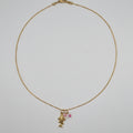 Ketting Aqua BY SANNE goud
