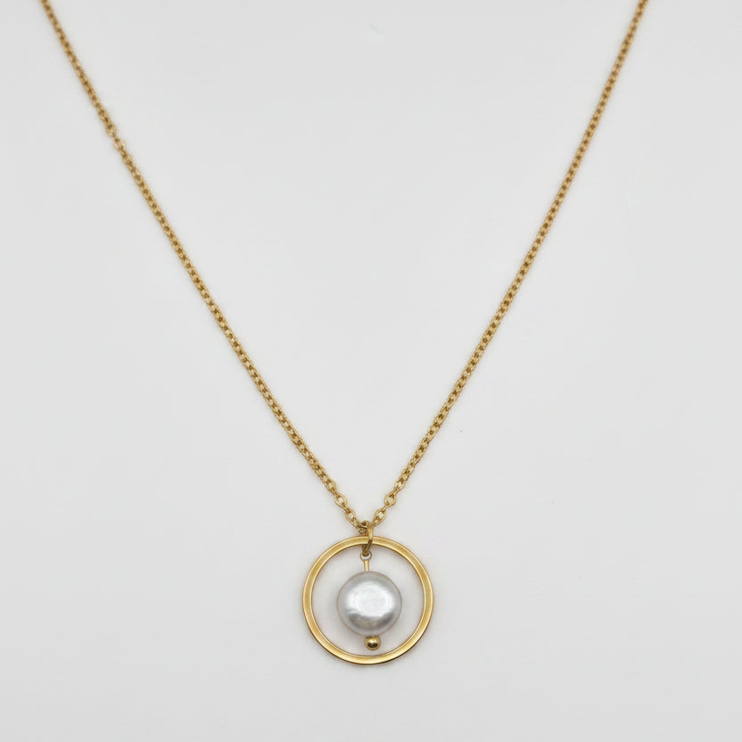 Ketting RVS Perla BY SANNE