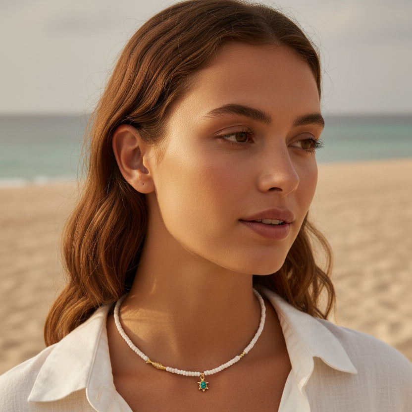 Ketting Turtle BY SANNE goud model
