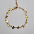 RVS amrband sterren BY SANNE goud