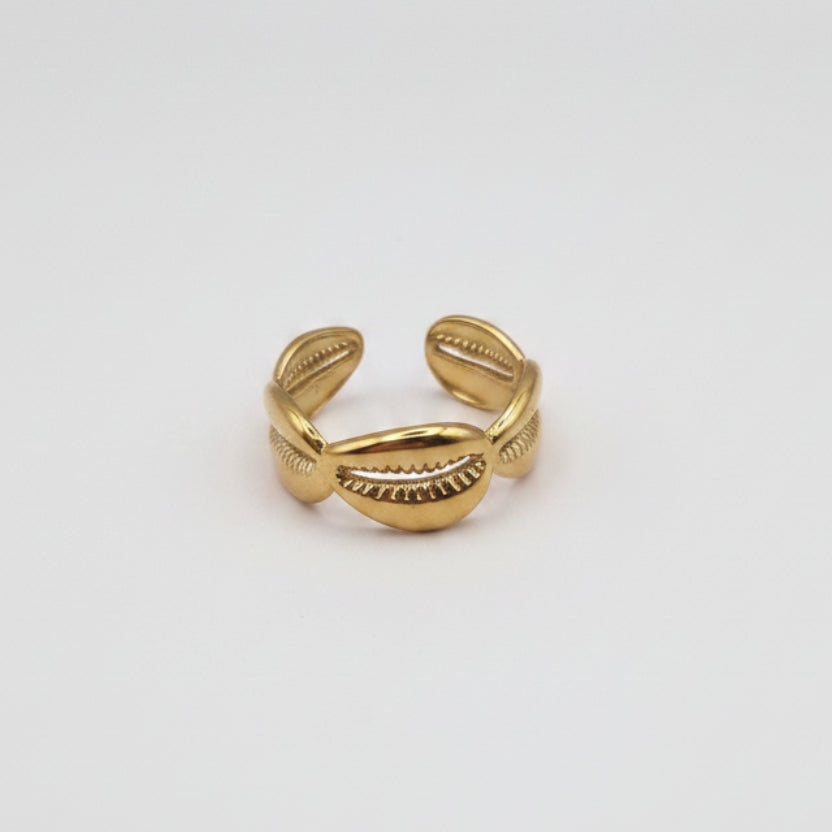 RVS ring verstelbaar Shelly BY SANNE goud