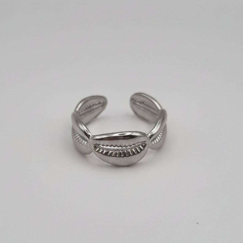 RVS ring verstelbaar Shelly BY SANNE zilver
